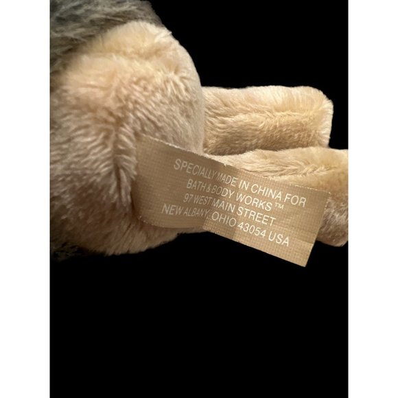 Bath & Body Works Mini Teddy Bear‎ Dresses As Bunny In Puffer Keychain/Ornament - Picture 4 of 5